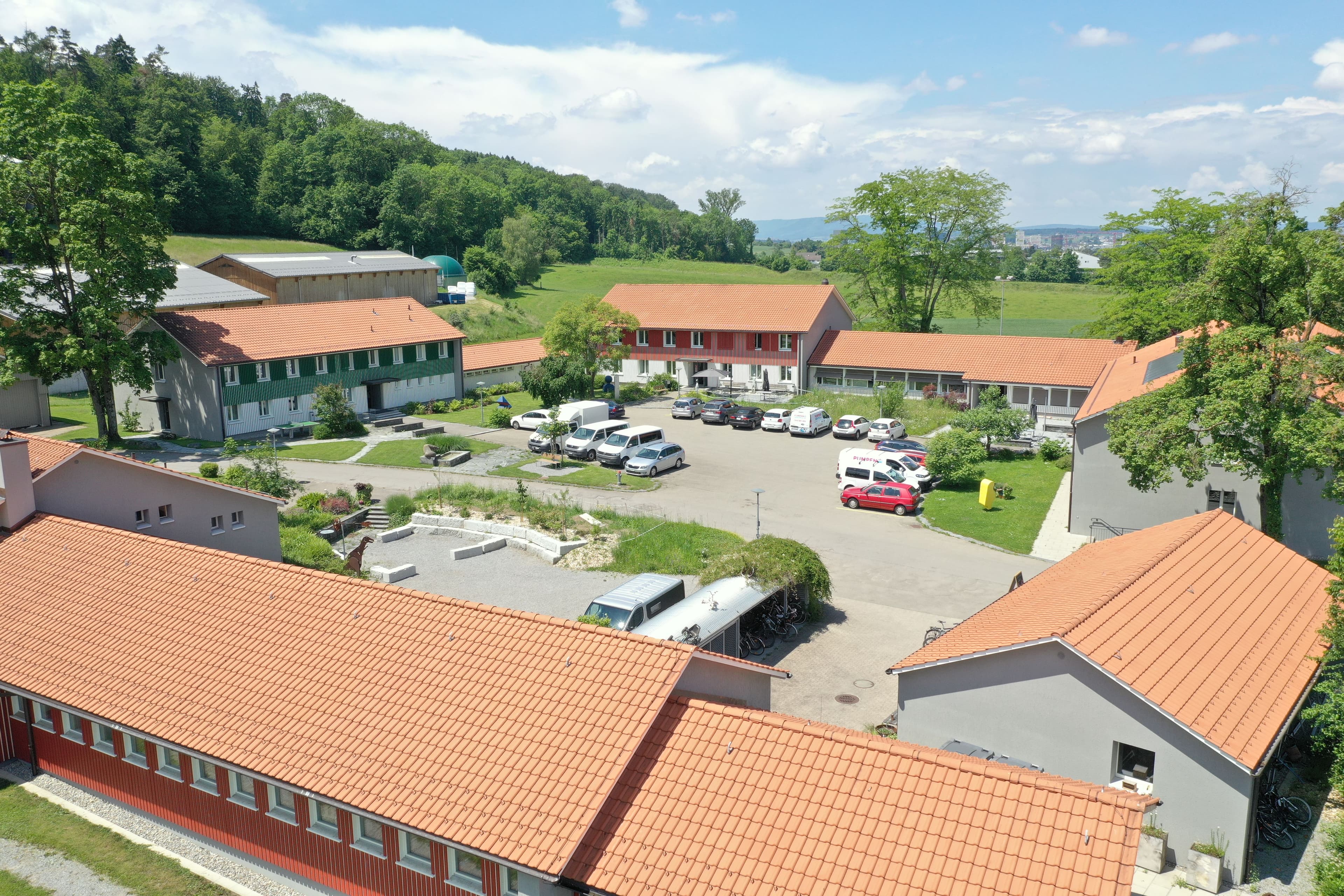 Gfellergut von oben